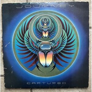 JOURNEY - Captured - (2) LP Gatefold Cover - Vinyl Record Albums -Columbia